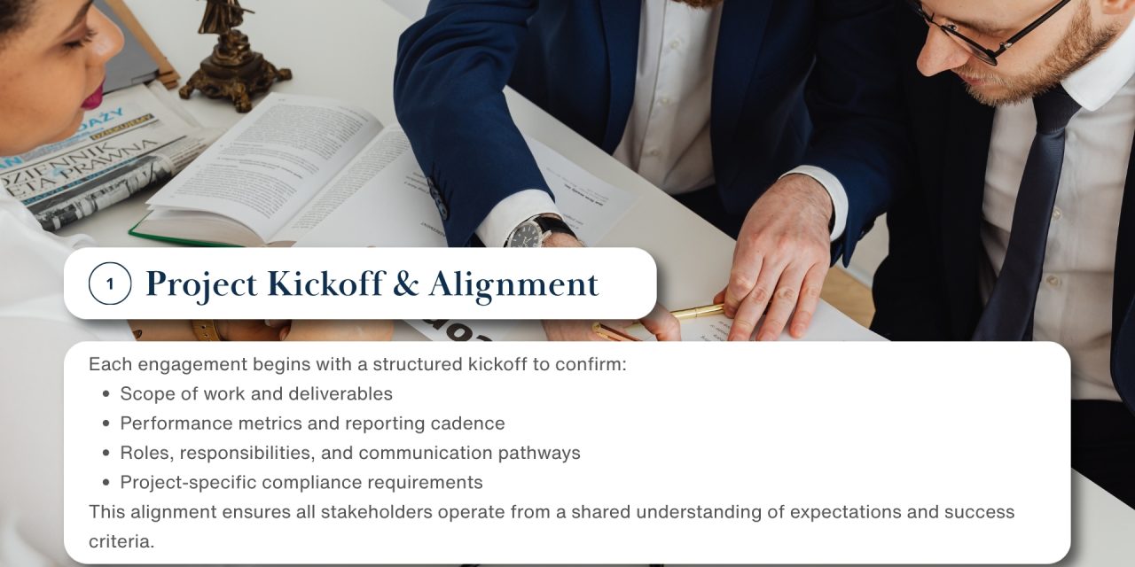 Contract Kickoff & Alignment