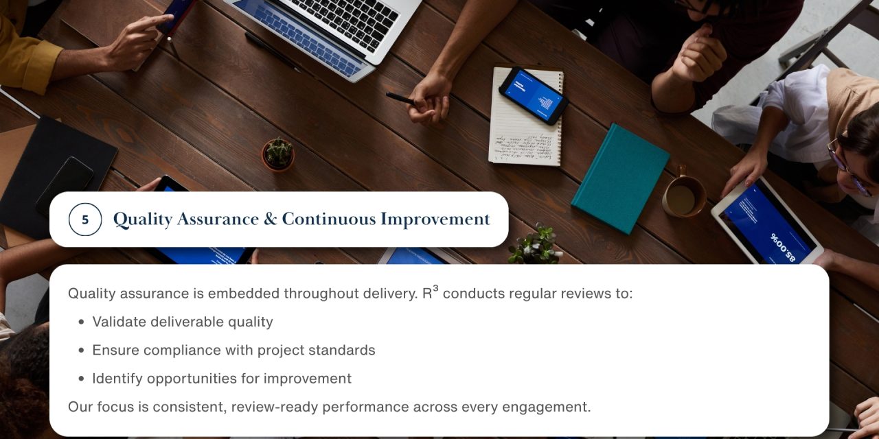 Quality Assurance & Continuous Improvement